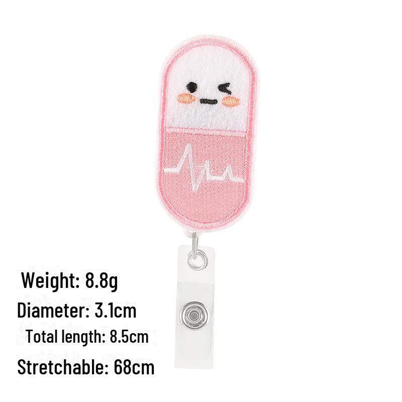 Вышитый бейдж и нашивка на одежду - легко вытягиваемая пряжка для врачей и медсестер