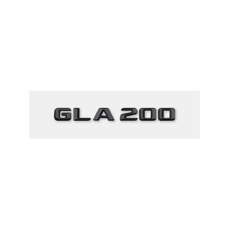 Автомобильная наклейка с буквами GLA35 GLA45 GLA180 GLA200 GLA250 для Mercedes-Benz класса GLA, наклейка на задний багажник, 3D-наклейка с смещением LC6