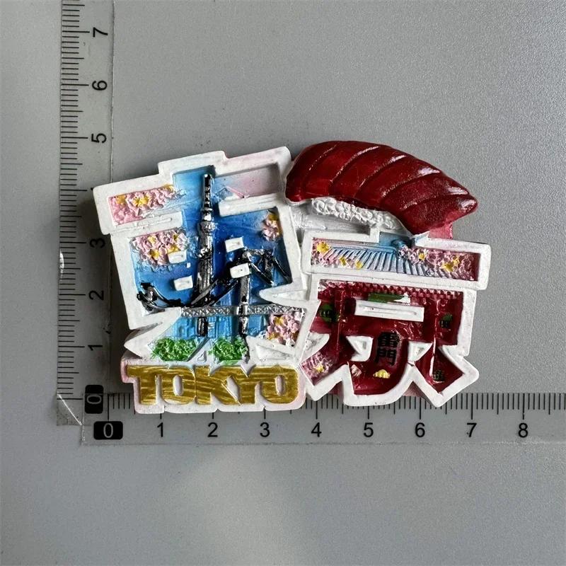 Японские магниты на холодильник гора Фудзи Токио Киото туристический сувенир ремесленные подарки смоляные магнитные наклейки на холодильник украшение дома