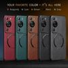Для Huawei P60 Классическая кожа Беспроводная зарядка Для Magsafe Магнитный чехол Для Huawei P60 Pro P60Pro Мягкая задняя крышка