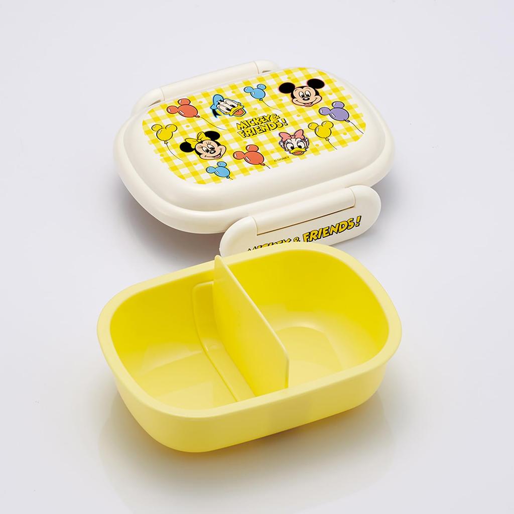 Skater Small Lunch Single Perfect for Filling Made in Disney Mickey Friends Balloon QAF1AG68950 Kids' Box, Tier, 270ml, Dome-Shaped, Kids' Lunches,