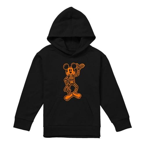 Disney Childrens/Kids Mickey Mouse Skeleton Pullover Hoodie
