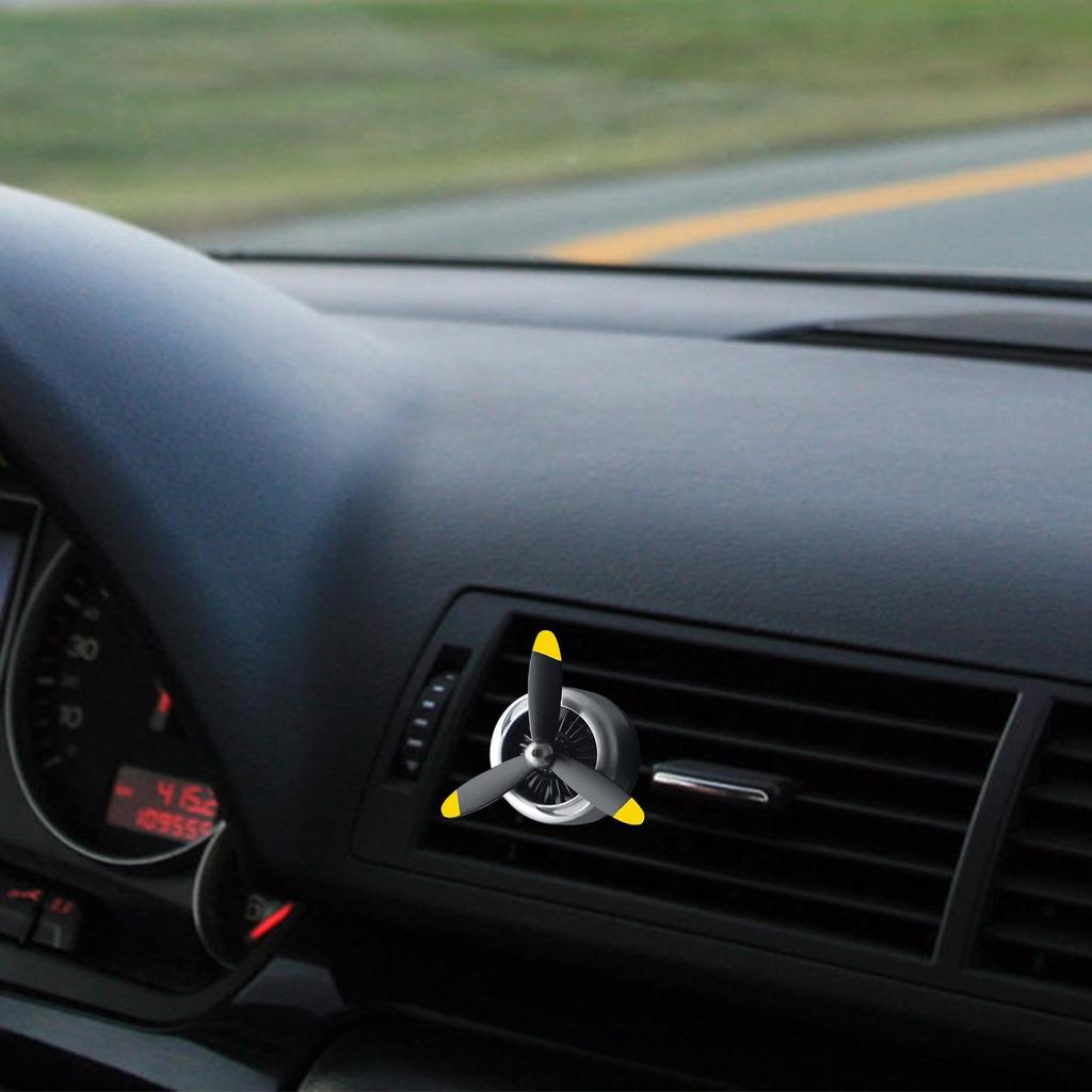 Gevrkjenp Propeller Car , Car Rotating Propeller, Car Vent Propeller Air