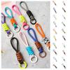 Брелок для ключей с защитой от потери, креативный плетеный шнурок, подвесной аксессуар