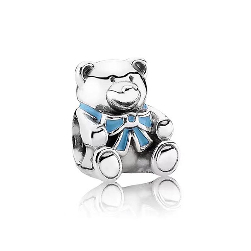Animal Series Charms Fox Owl Sea Turtle Rabbit Raccoon Highland Cow Beads Fit Bracelets Beads DIY Jewelry Gift
