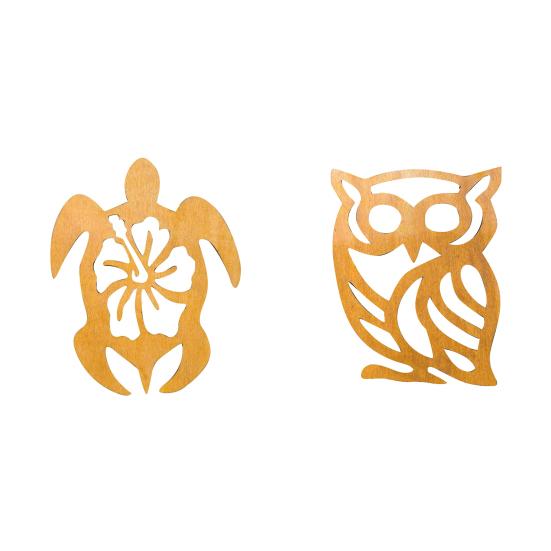 Подставки под горячее, Термоизолированные подставки, Экологически чистые, Толстое дерево, Устойчивые к выцветанию, Кухонный коврик, Ресторан, Офис