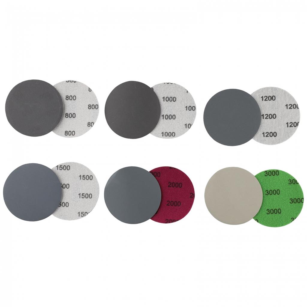 Polishing Sandpaper Wet/Dry Wood 3 Inch 30pcs/set 75mm