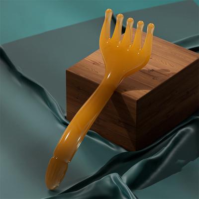 Массажер для головы Гуа Ша для тела, шеи, массажа ног, скребковая палочка для головы с пятью когтями, массажный скребок с когтями, массаж лица