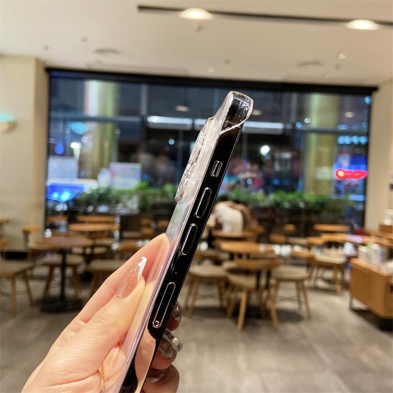 Противоударный прозрачный чехол-бампер для телефона Iphone 13 12 11pro Max Xr, защитная задняя крышка без боковой рамки, прозрачные чехлы для Iphone13