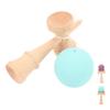 Kendama Wooden Kendama Toy Portable Kendama Improves Hand Eye Coordination with String for Indoor an