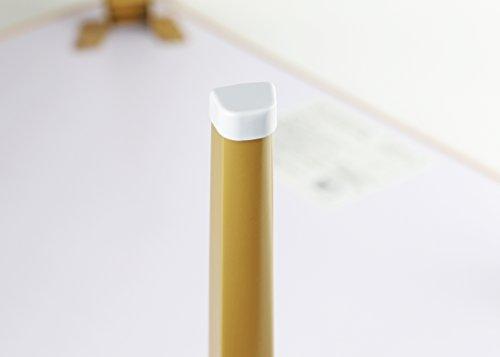 Столик чабудай Pearl Metal (Чайный столик), Натуральный, 60 см шириной x 40 см глубиной x 29,5 см высотой, Складной низкий стол, Отделка под дерево, Поверхность с УФ-покрытием, N-8336