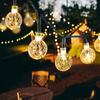 200 LED String Light Outdoor Solar Fairy Tale Light 12M IP65 Waterproof Garden Christmas Decoration Courtyard Holiday Party Atmosphere Light