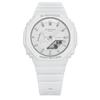 Casio Белые часы с карбоновой структурой Core Guard и восьмиугольным дизайном Новый G-SHOCK GMA-S2100-7AJF Женский бренд