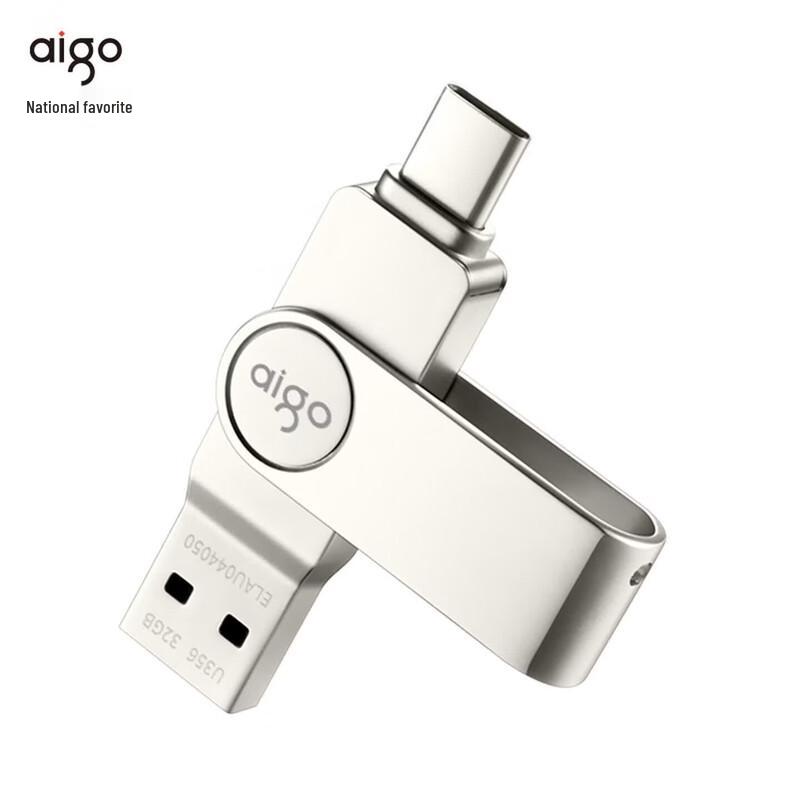 aigo U356 64GB Dual-Interface USB3.2 Flash Drive