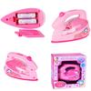 Plastic Pink Simulation Mini-Iron For Kids Pretend Play House Novelty Toy