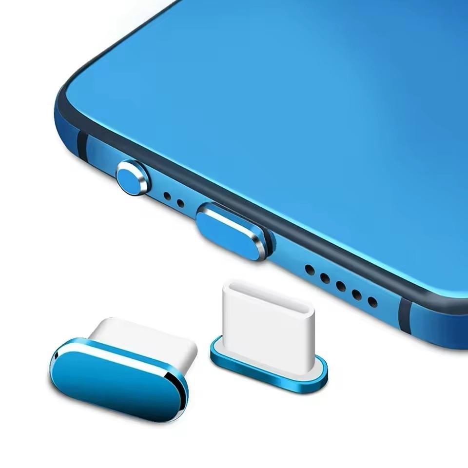 9/1Pcs Type C Anti Dust Plugs Metal USB C Port Caps Protectors for Iphone Samsung Xiaomi Huawei Charging Port Dust Cover Caps2