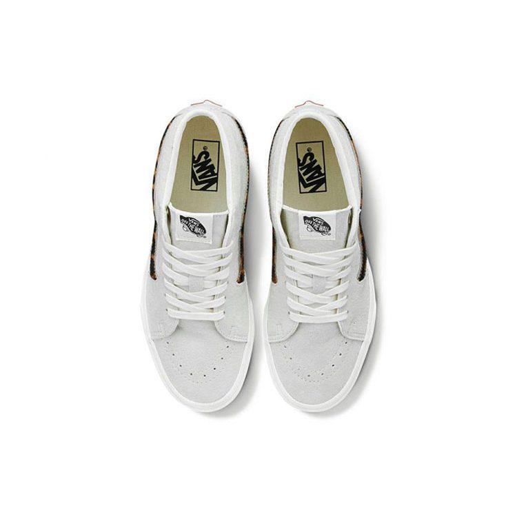 Vans Sk8 Mid Retro Mid Top Casual Canvas Shoes Unisex White VN0A3WM3033