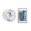 10 светодиодов RGB светодиодный подводный светильник подводный ночник на батарейках садовый бассейн светильник для свадебной вечеринки ваза чаша