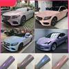 3M/4M/5Mx1.52M Twin Color Phantom Gray Purple Vinyl Wrap for Car Wrapping Sticker Glossy Chameleon Film Roll Car Styling Decals