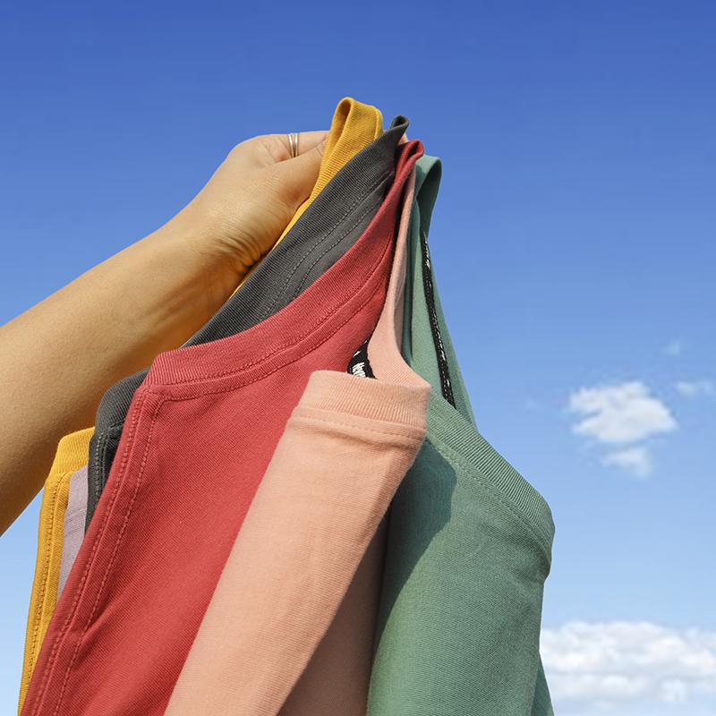 Zirunking Летние футболки унисекс женские/мужские футболки в английском стиле, простые однотонные хлопковые футболки с круглым вырезом, базовая футболка Harajuku Camisetas Verano Mujer 2021 ICON220g