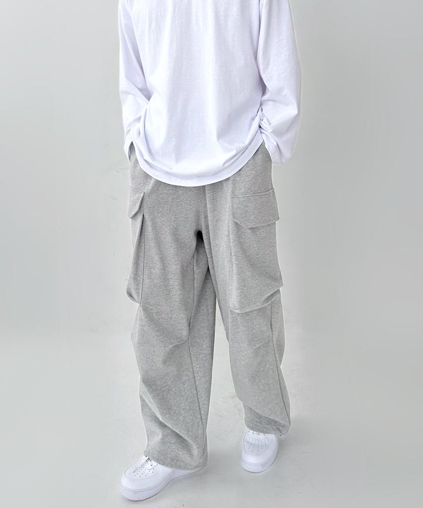 UMM Big Pocket Wide Cargo Training Jogger Pants 2 Colors
