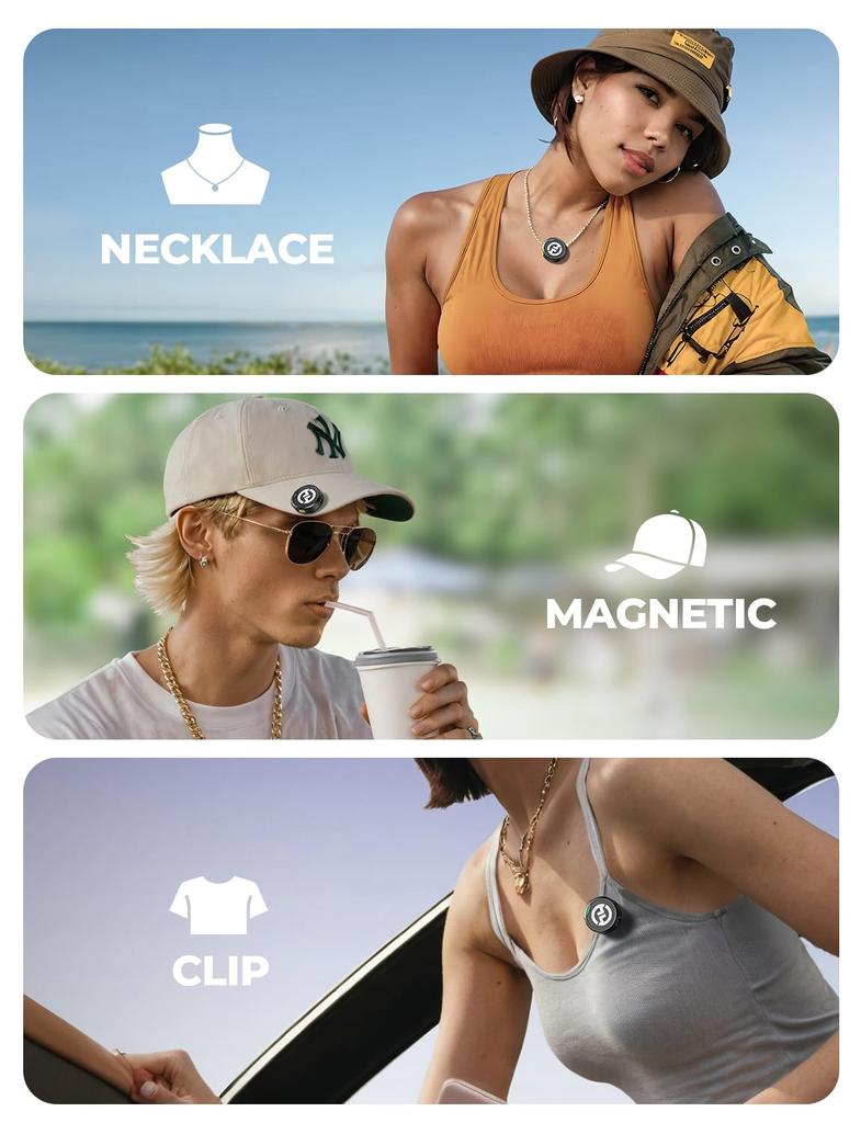 Hollyland Lark M2 Lightning Wireless Microphone, 48kHz/24bit HD Audio, 300m Range, 30H Battery, Noise Cancellation, for iPhone iPad Apple Device