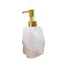 Natural Crystal Raw Stone Material Irregular Shape Foaming Liquid Soap Hand Wash Bottle Dispenser Hot Sale Soap Foam Pump Bottle