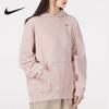 Nike Женский пуловер с капюшоном и вышитым логотипом, топы Оксфорд-розовый DM6202-601