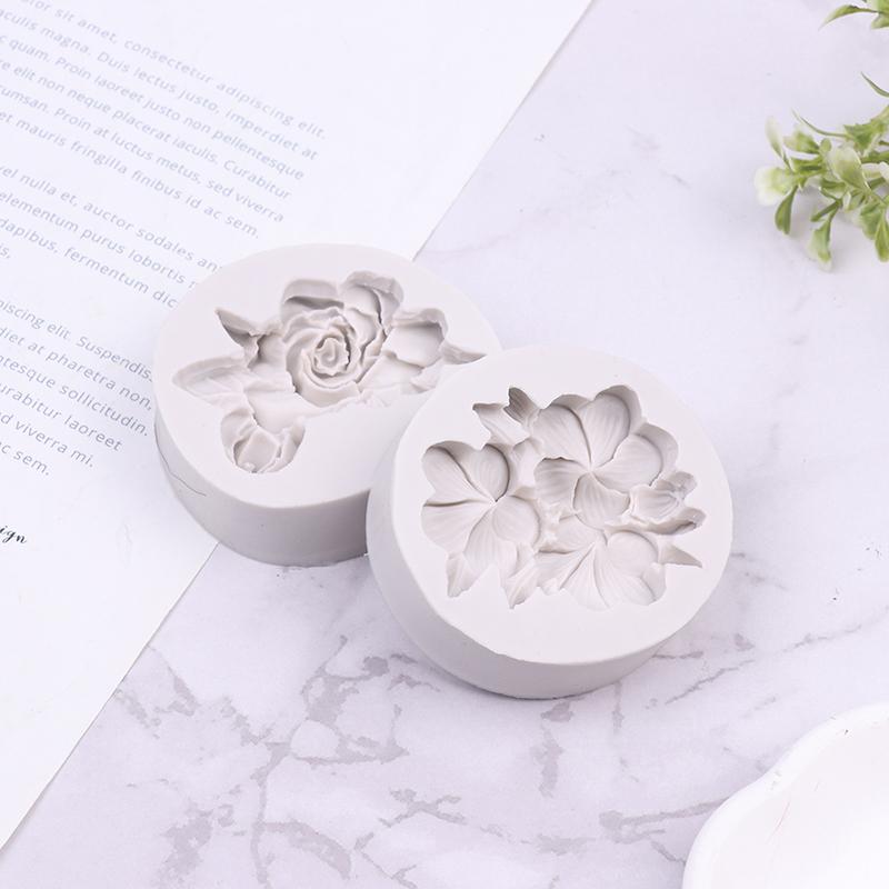 Силиконовая форма в форме цветка Diy Gardenia Plumeria Rubra Форма для мыла и помадки для торта