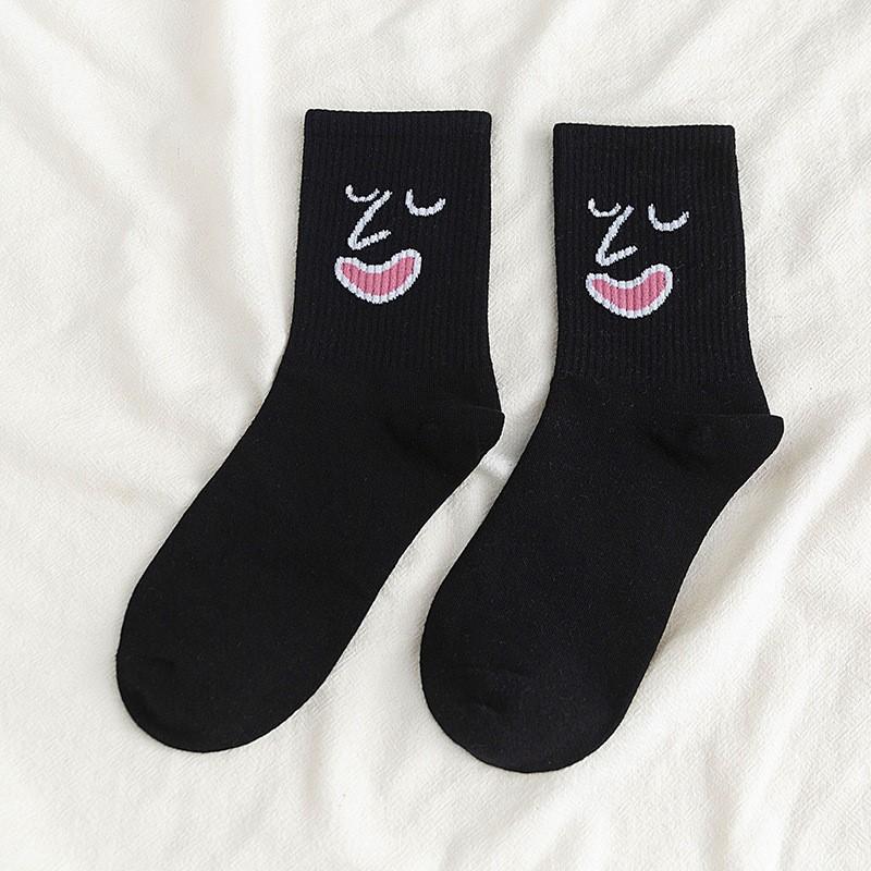 1 Pair Korea Funky Harajuku Trend Women Candy Colors Casual Funny Socks Girl Kawaii Socks Unisex Surprise Mid Women Crew Socks