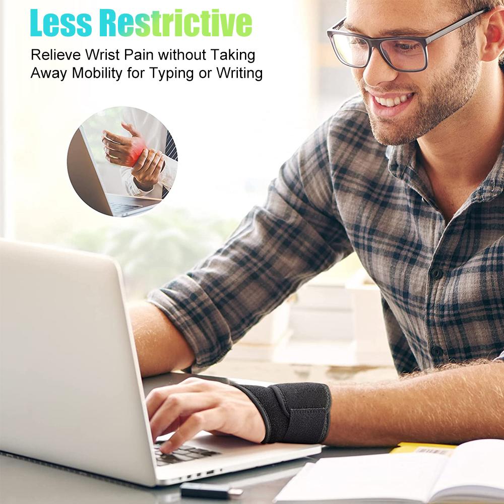 1 шт., бандаж для поддержки запястья, подходит для стабилизатора большого пальца правой и левой руки, помогает при туннеле запястья, RSI, артрите, тендините и растяжениях