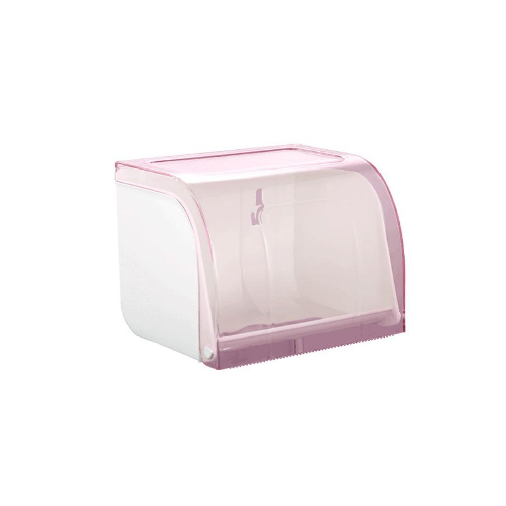 Waterproof Wall Mounted Tissue Case Toilet Roll Paper Dispenser Toilet Room