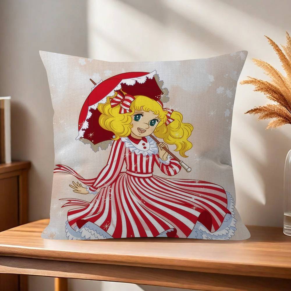Anime Ccandy cute Candy Cushion Cover Decorative Pillow Sofa Home Decor case pillow cases