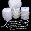 Bead Chain Clear Plastic Craft Bead String Handmade Jewelry Accessories For Art Craft Necklace Bracelets Jewelry Making