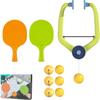 Door Ping Pong Game Over The Door Adjustable Doorway Game Pingpong Hanging Table Tennis Trainer Portable Set With Racket And Balls