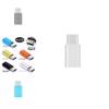 Премиум 3 шт. Металлический Micro USB на USB-C Type-C Синхронный Зарядный Адаптер для Бесшовного Подключения