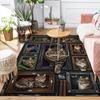 Cats Ornate Frames Pattern Rug Floor Mat for Living Room or Bedroom Soft and Comfortable Carpet a Gift for Birthday and Holiday.