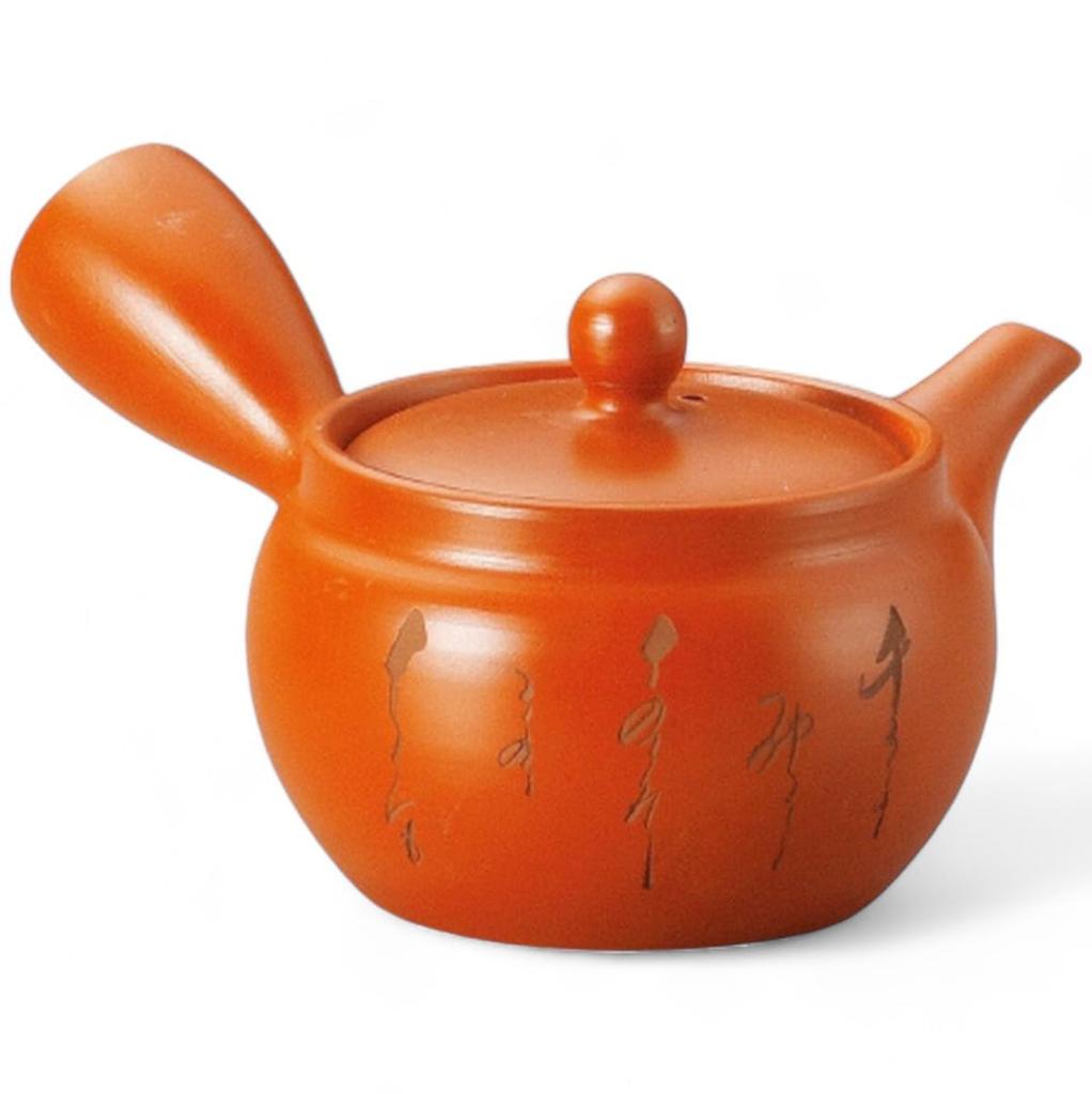 Refreshing with Tea Made In Japan J-kitchens Tokoname-yaki Teapot, Mesh, Strainer, 350cc,