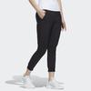 adidas Женские облегающие тренировочные брюки Neo Slim Fit с манжетами, черные GJ4972