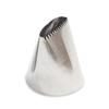 Pastry Nozzle - Scrapcooking - XXL - Stainless Steel - 5.5 Cm - Smooth and Ridged Decorations