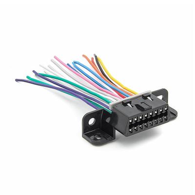 J1962 OBD2 женский 16-контактный удлинительный кабель диагностического интерфейса Удлинительный кабель OBD2 Высококачественный