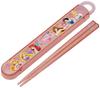 Skater Chopsticks and Chopstick Case Made In ABS2AM Children's Set, Princess, Japan,