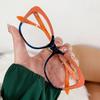 Градиент цвета, модные Tr90, анти-синий свет, блокирующий кошачий глаз, оправа для очков, женские роскошные дизайнерские очки, женская оптическая оправа