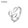 Lindon Classic Copper Alloy Zircon Ring Ladies Jewelry Wedding Promise Party Gift