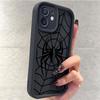 Черный Чехол-Насадка в Стиле Паутины для iPhone 14/15/16/17 Pro Max