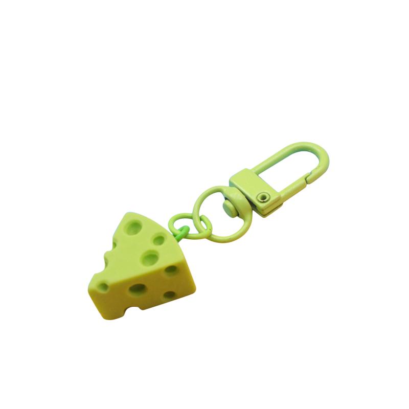 5 шт. милый сырный клин брелок мультфильм сделай сам сыр кулон брелок сумка Шарм для женщин мужчин
