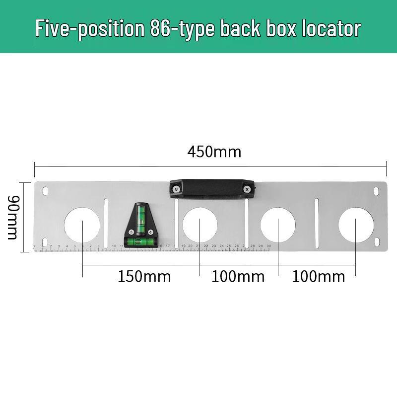 Multi-functional 86 Type Marking Tool for Electricians and Plumbers