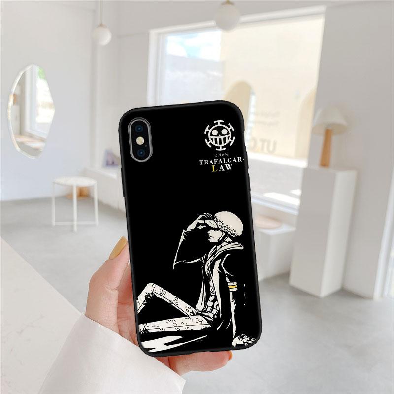 FM38 Чехол-накладка из мягкого материала One Piece Law для Redmi Note 10 11 12 Pro Max 10S 10C 10T 11A 11S 12S 12C
