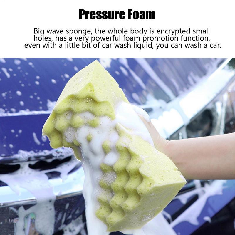 1PC Car Wash Sponge Large Sponges High-density Car Washing Sponge Block Auto Detailing Foam Cleaning Tools Car Accessories