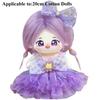 With Cartoon Headband Accessories Doll Lovely Clothes  For 20cm Cotton Doll/EXO Idol Dolls